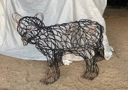 Bear Cubs  - 27 inches high and 34 inches long.