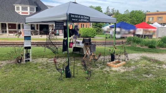 2025 June, Elkhart Lake, WI Farmers & Artisans Market.