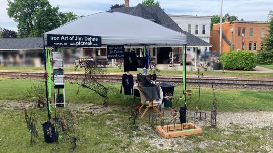 2025 June, Elkhart Lake, WI Farmers & Artisans Market.
