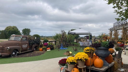 2025 September, Harvest to Holiday and Goatoberfest, LaClare Creamery, Malone, WI.